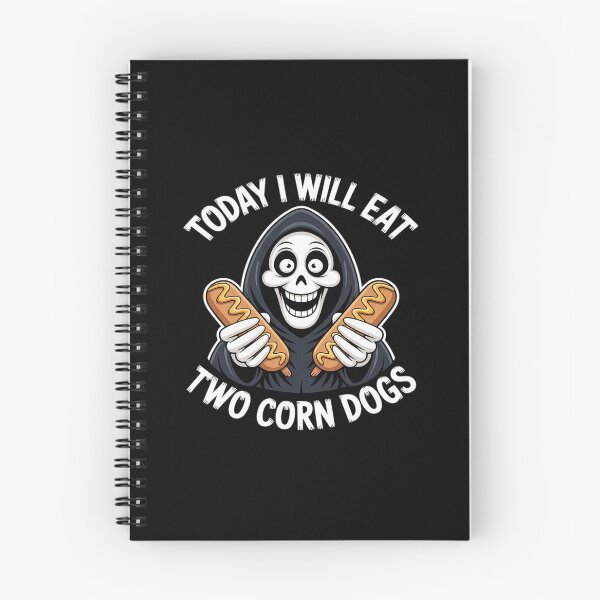 Item preview, Skeleton Corndogs Today I Will Eat Two Funny Halloween designed and sold by JonBarnes22.
