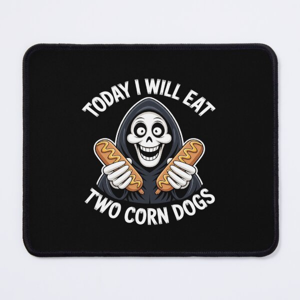 Item preview, Skeleton Corndogs Today I Will Eat Two Funny Halloween designed and sold by JonBarnes22.