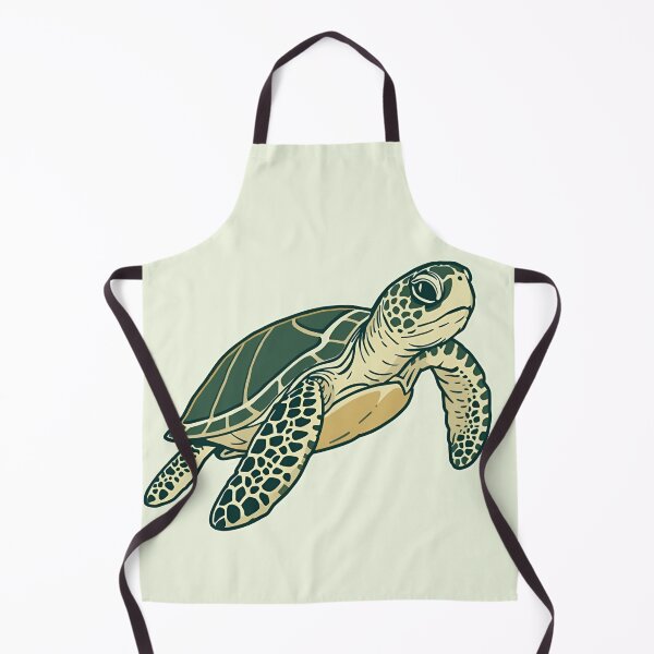 Item preview, Cute Sea Turtle – Ocean Nature Illustration designed and sold by Art-Design-EM.