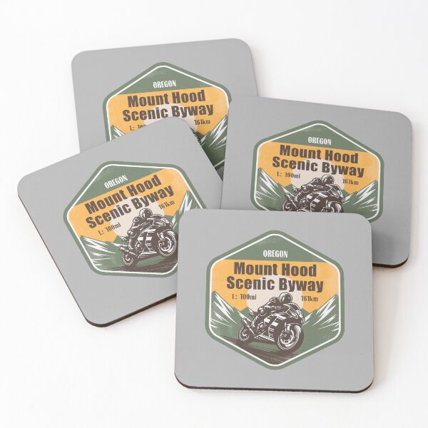 Item preview, Mount Hood Scenic Byway Oregon Motorcycle Mountain Ride designed and sold by CynthiaGraphics.