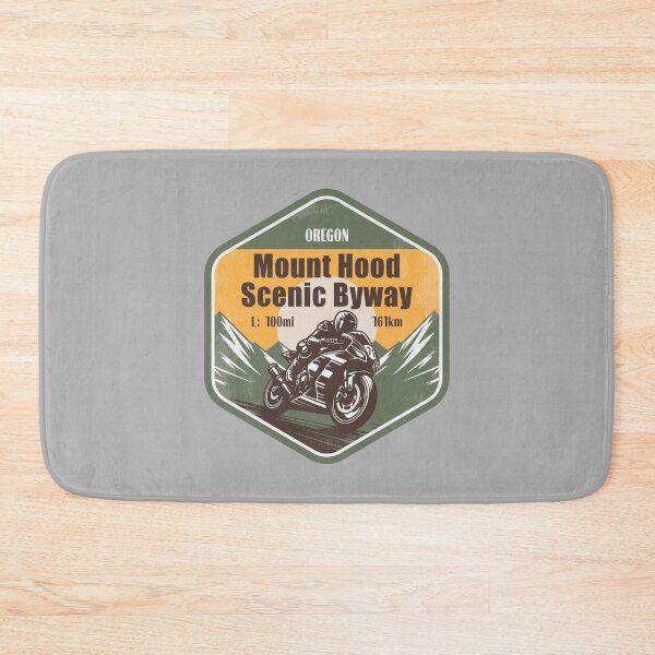Item preview, Mount Hood Scenic Byway Oregon Motorcycle Mountain Ride designed and sold by CynthiaGraphics.