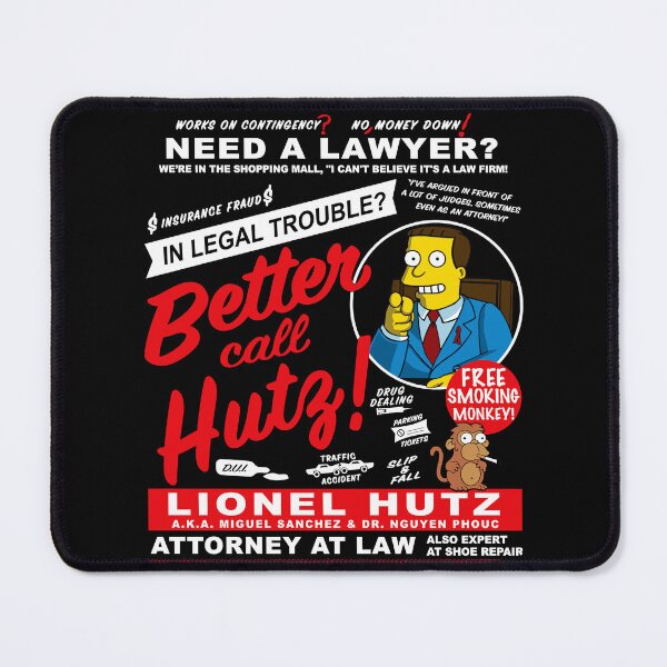 Item preview, Legal Trouble Better Call Hutz Dks designed and sold by Alema Art.
