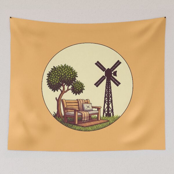 Item preview, Stardew Valley "Windmill" | Peaceful Pixel Art designed and sold by TorqueAndTone.