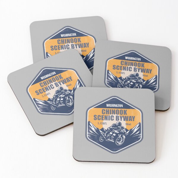 Item preview, Chinook Scenic Byway Washington Motorcycle Mountain Ride designed and sold by CynthiaGraphics.