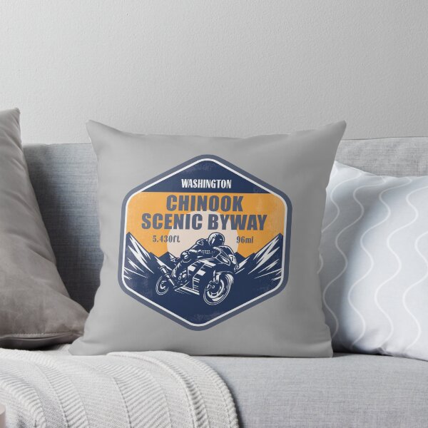Item preview, Chinook Scenic Byway Washington Motorcycle Mountain Ride designed and sold by CynthiaGraphics.