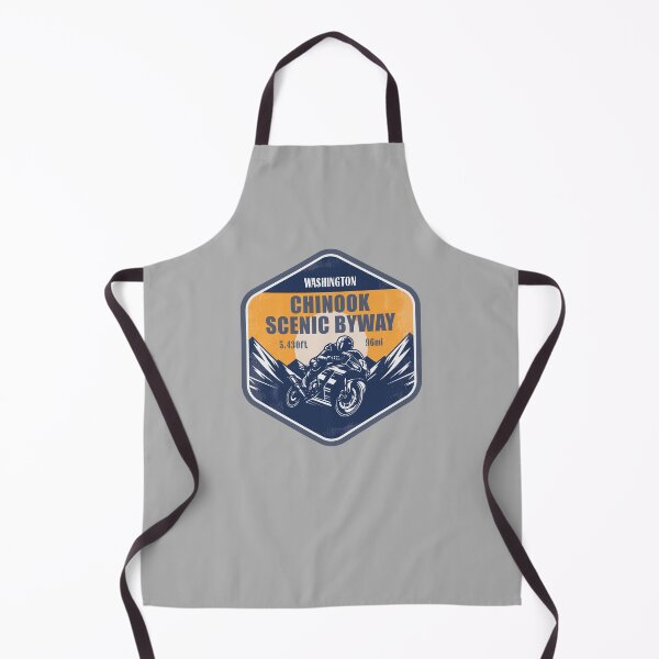 Item preview, Chinook Scenic Byway Washington Motorcycle Mountain Ride designed and sold by CynthiaGraphics.