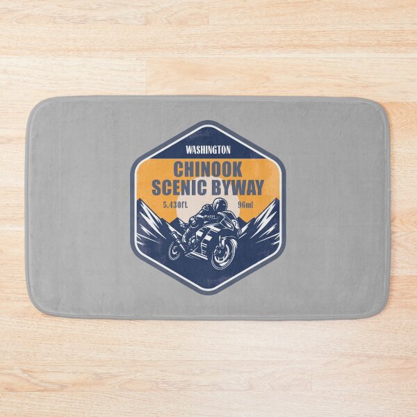 Item preview, Chinook Scenic Byway Washington Motorcycle Mountain Ride designed and sold by CynthiaGraphics.