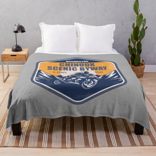 Item preview, Chinook Scenic Byway Washington Motorcycle Mountain Ride designed and sold by CynthiaGraphics.