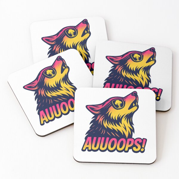 Item preview, AUUOOPS! Wolf Shades Explosion | Tropical Gradient VLF designed and sold by VitalLifeForce.