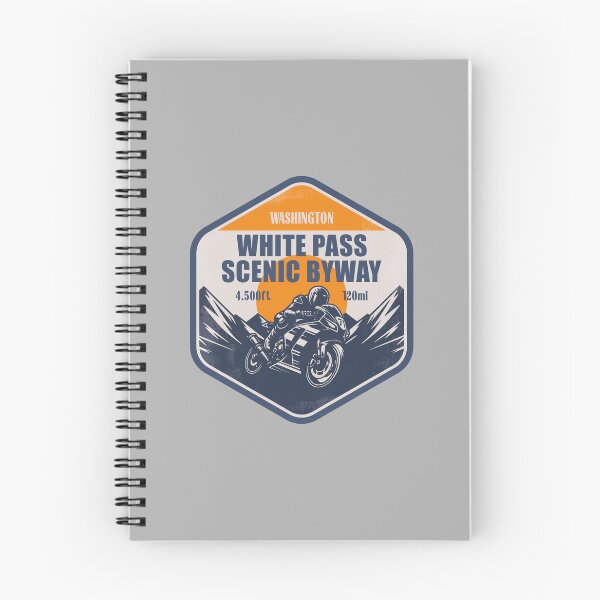 Item preview, White Pass Scenic Byway Washington Motorcycle Mountain Ride designed and sold by CynthiaGraphics.