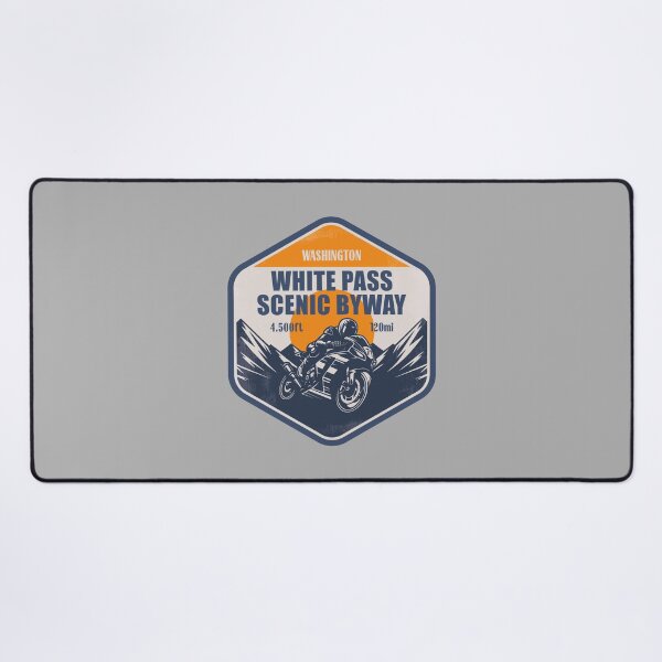 Item preview, White Pass Scenic Byway Washington Motorcycle Mountain Ride designed and sold by CynthiaGraphics.