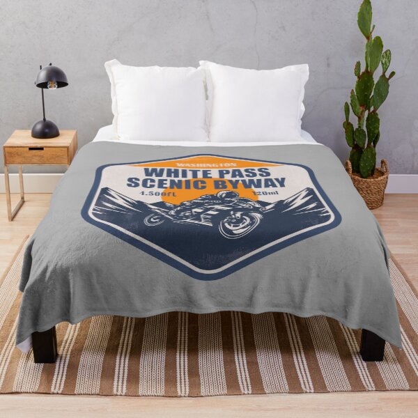 Item preview, White Pass Scenic Byway Washington Motorcycle Mountain Ride designed and sold by CynthiaGraphics.