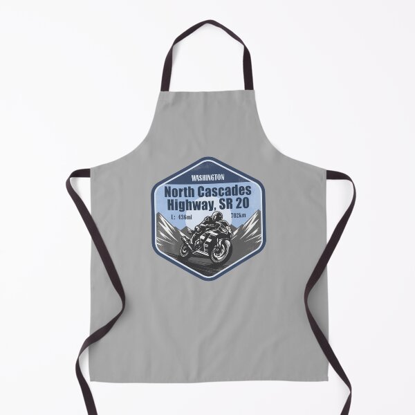 Item preview, North Cascades Highway Washington Motorcycle Mountain Ride designed and sold by CynthiaGraphics.