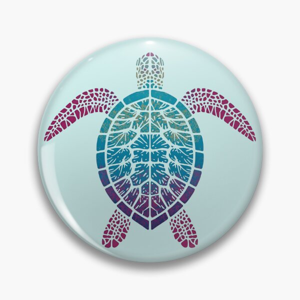 Item preview, Mosaic Sea Turtle – Ocean-Inspired Geometric Art designed and sold by Art-Design-EM.