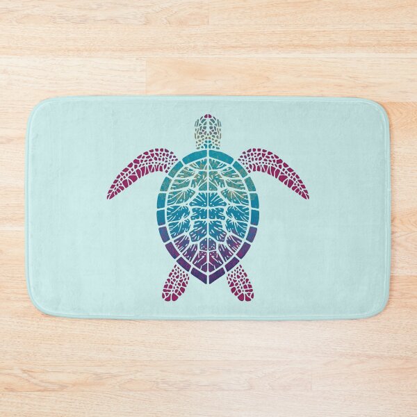 Item preview, Mosaic Sea Turtle – Ocean-Inspired Geometric Art designed and sold by Art-Design-EM.