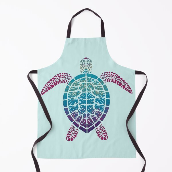 Item preview, Mosaic Sea Turtle – Ocean-Inspired Geometric Art designed and sold by Art-Design-EM.