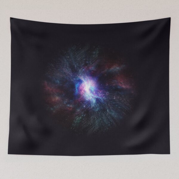 Item preview, Technological Nebula in Iridescent Cosmos designed and sold by jhharoon.