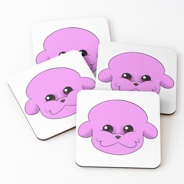 Item preview, Pastel Magenta Bichon Frise designed and sold by OliRoseArt.