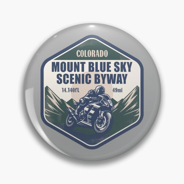 Item preview, Mount Blue Sky Scenic Byway Colorado Motorcycle Ride designed and sold by CynthiaGraphics.