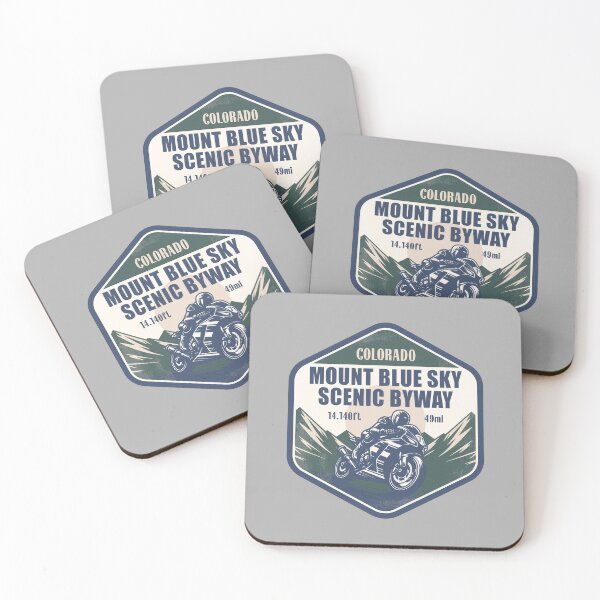 Item preview, Mount Blue Sky Scenic Byway Colorado Motorcycle Ride designed and sold by CynthiaGraphics.