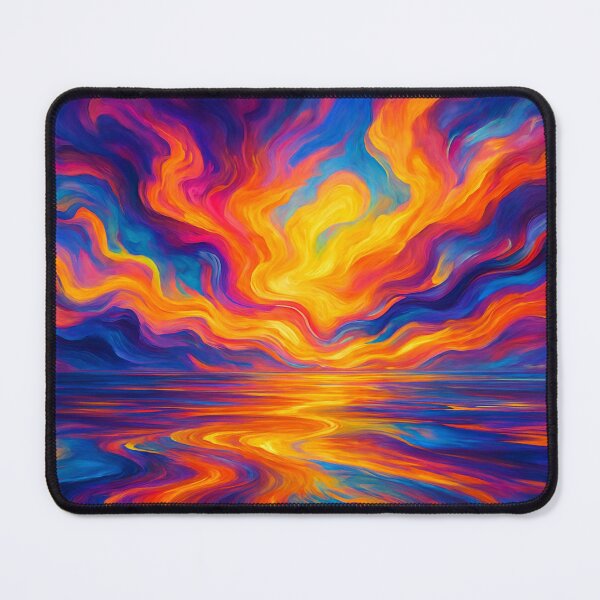 Item preview, Surreal flood of colors on the horizon designed and sold by Sigtrix.