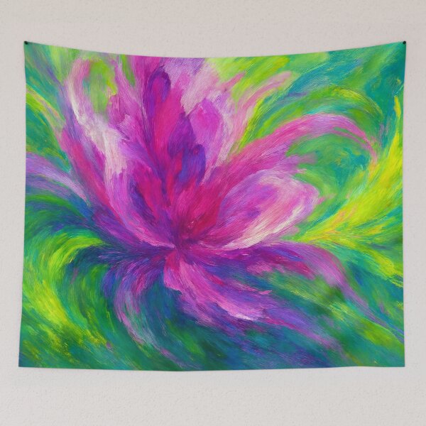 Item preview, Color explosion in floral movement designed and sold by Sigtrix.