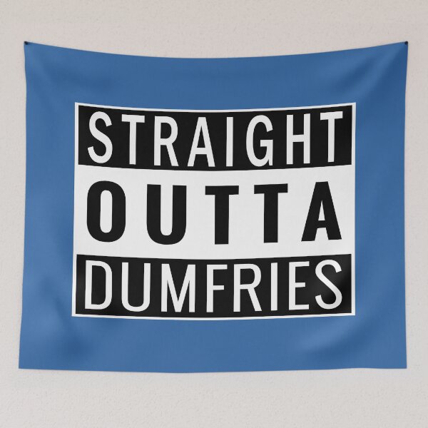 Item preview, Straight Outta Dumfries designed and sold by Jeallan Designs.