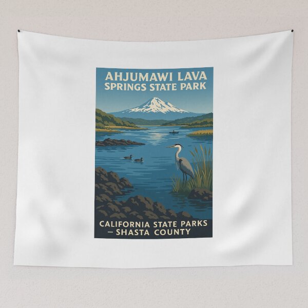 Item preview, Ahjumawi Lava Springs State Park designed and sold by DeBenedetto Digital Designs.