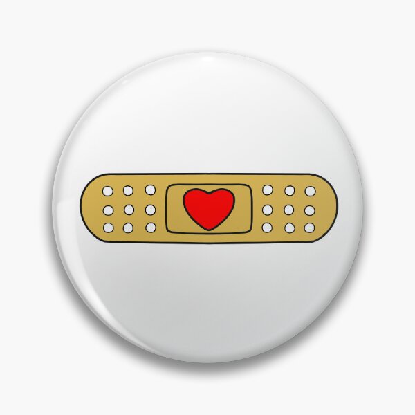 Item preview, Bandage With Red Heart designed and sold by Sartoris Art.