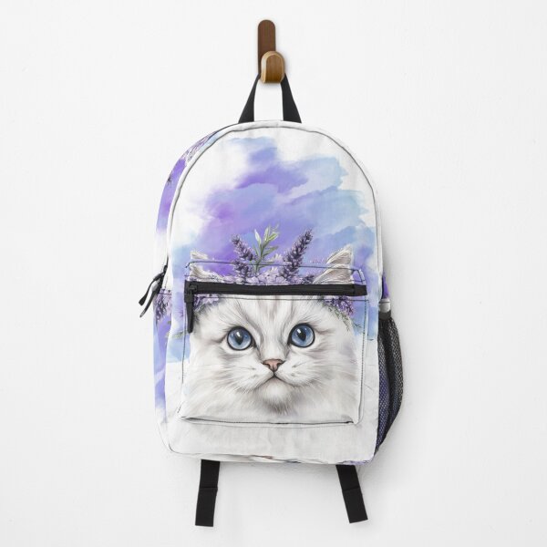 Item preview, Lavender Cat II | Blue Eyes Botanical Art designed and sold by Plantinum.