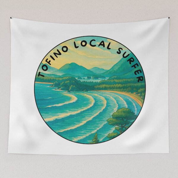 Item preview, tofino local surfer designed and sold by soulsurferart.