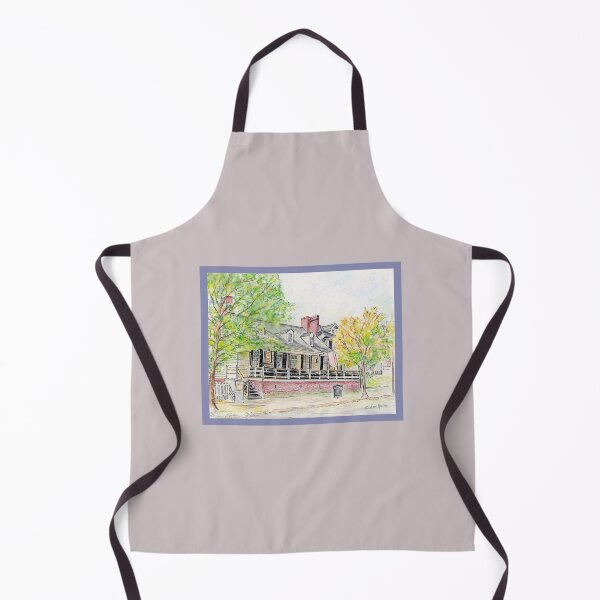 Item preview, Rising Sun Tavern - watercolor and pen designed and sold by Annie Mason Art.