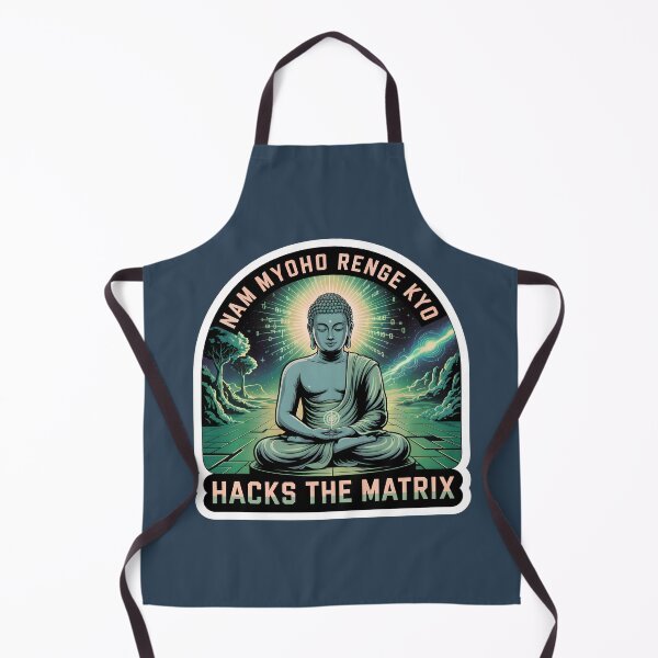 Item preview, Buddha Hacking the Matrix Spiritual Artwork designed and sold by WatchesAndMore.