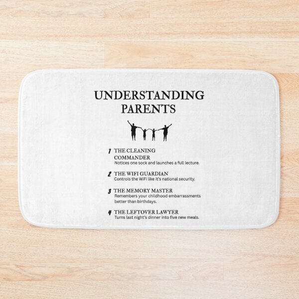 Item preview, Understanding Parents – Funny Parenting Humor designed and sold by PsyFlow35.