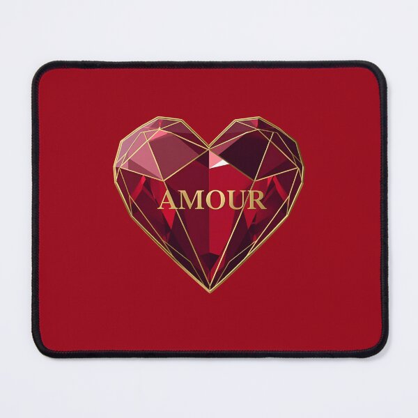 Item preview, Geometric Crystal Heart Luxury | Amour Emblem designed and sold by Polariszero.