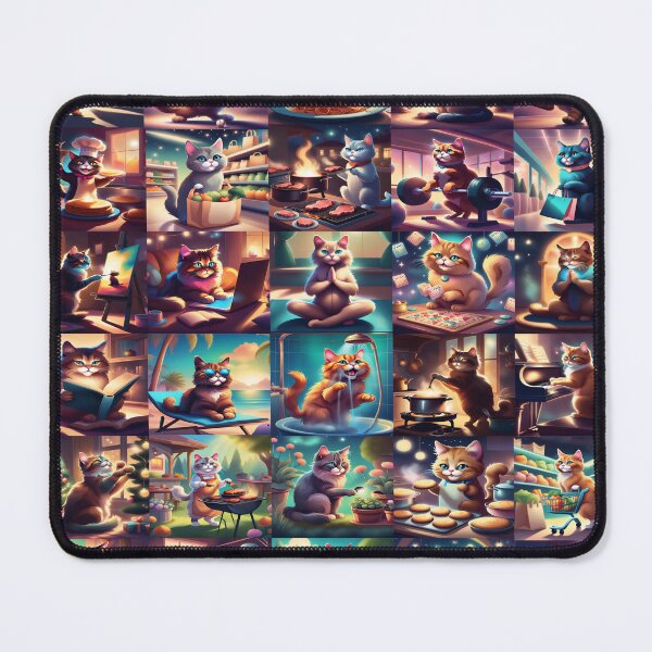Item preview, A Day in the Life of a Cat designed and sold by Graphitti Squad.