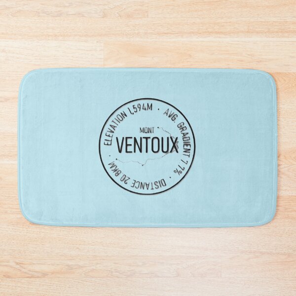 Item preview, Mont Ventoux Cycling Stats & Route Map | Limited Edition designed and sold by ToddYeager.