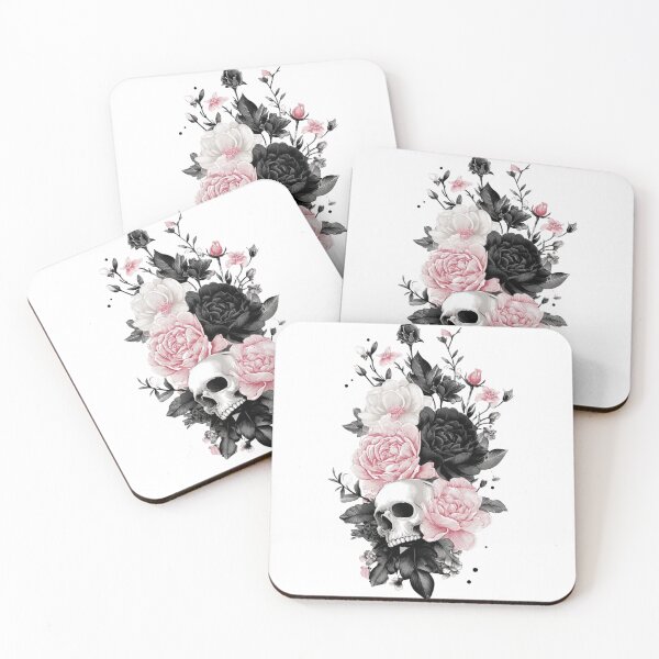 Item preview, Gothic Floral with Skull  designed and sold by Designs by Kate.