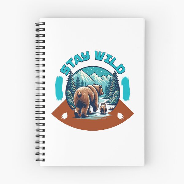 Item preview, Stay Wild - Bear  designed and sold by freshwear design.
