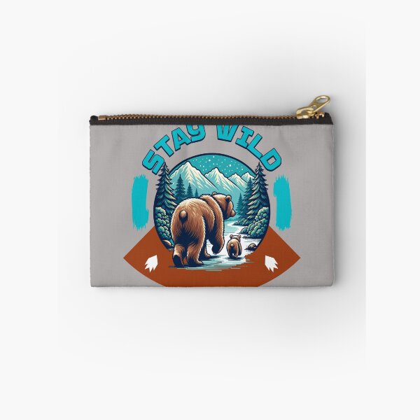 Item preview, Stay Wild - Bear  designed and sold by freshwear design.