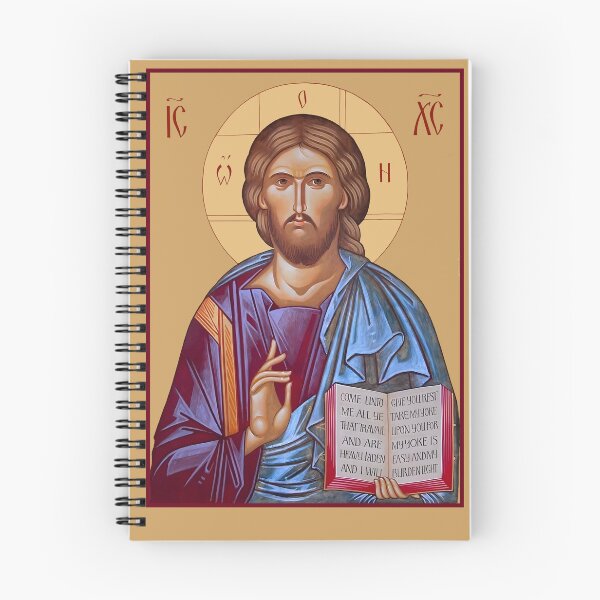 Item preview, icon Lord Pantocrator, God Lord Pantocrator, Jesus Christ, Greek style designed and sold by orthodox-icon.