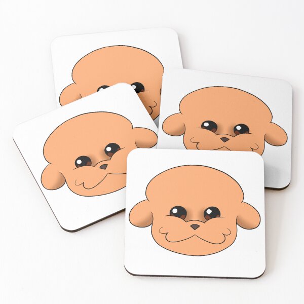 Item preview, Pastel Orange Bichon Frise designed and sold by OliRoseArt.