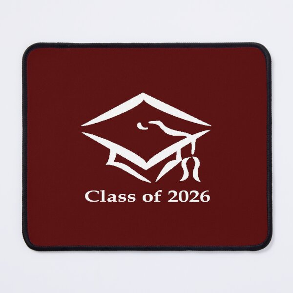 Item preview, Class of 2026 Burgundy and White designed and sold by ZaryaParx.