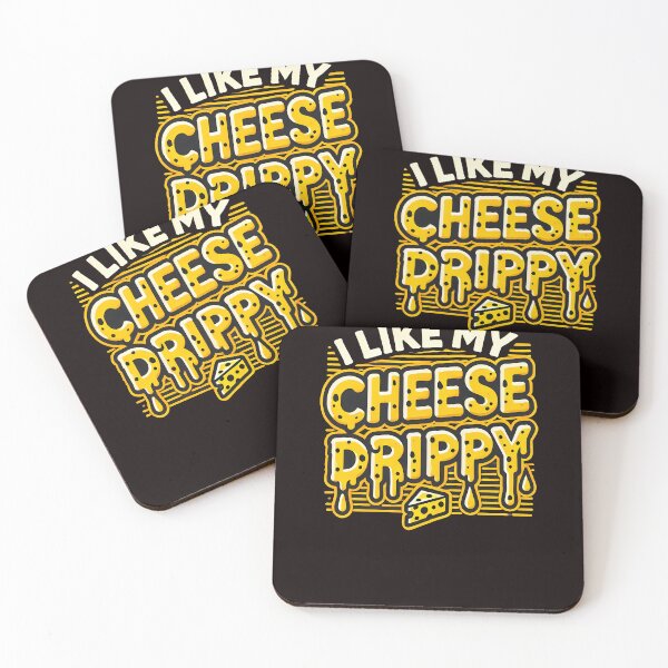 Item preview, I like My Cheese Drippy, Funny Meme Cheese Lover designed and sold by Logiamerch.