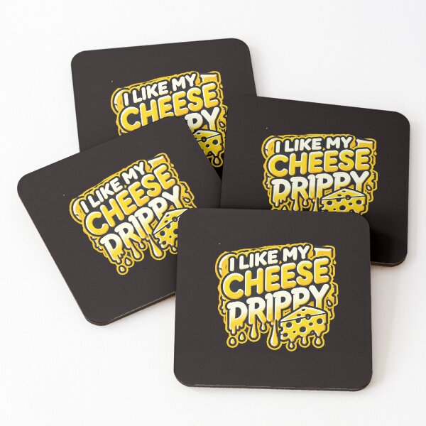 Item preview, I like My Cheese Drippy, Funny Meme Cheese Lover designed and sold by Logiamerch.