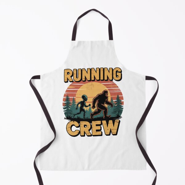 Item preview, The Running Crew – Alien and Bigfoot Running Graphic designed and sold by JoeZigns81.