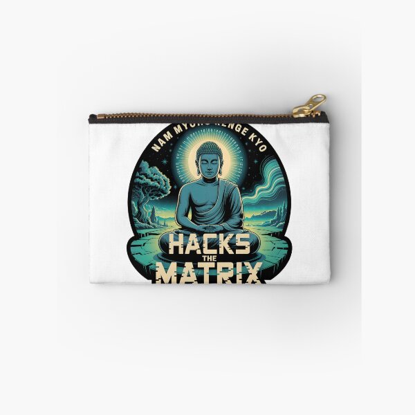 Item preview, Cyber Enlightenment Buddha Hacks the Matrix designed and sold by WatchesAndMore.