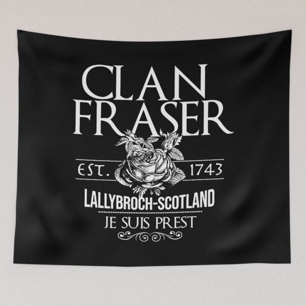 Item preview, Clan Fraser EST 1743 Lallybroch Scotland Je Suis Prest     designed and sold by odfishws14.