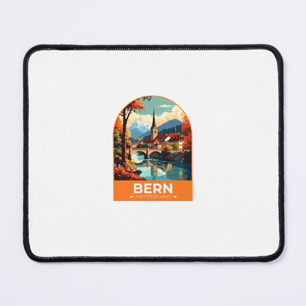 Artikelvorschau, Bern Schweiz Aufkleber 2025 entworfen und verkauft von TulipaGraphics.