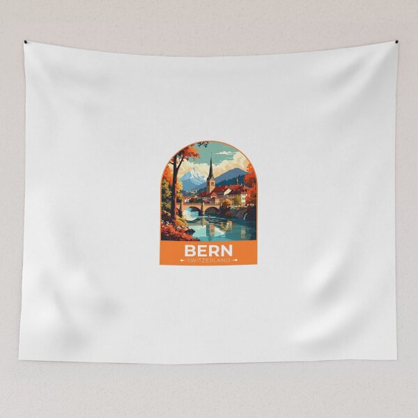Item preview, Bern Switzerland Sticker 2025 designed and sold by TulipaGraphics.